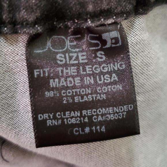 Joe's Jeans Mineral Wash Gray Zipper Ankle Legging - Picture 10 of 10